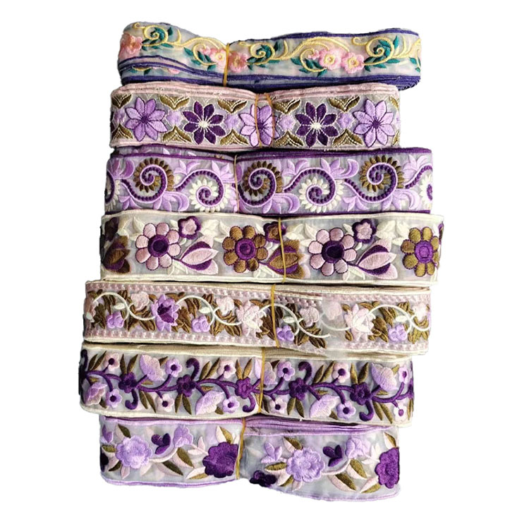 Embroidery Mesh Lace Trim Ribbon Tape Clothing Lace