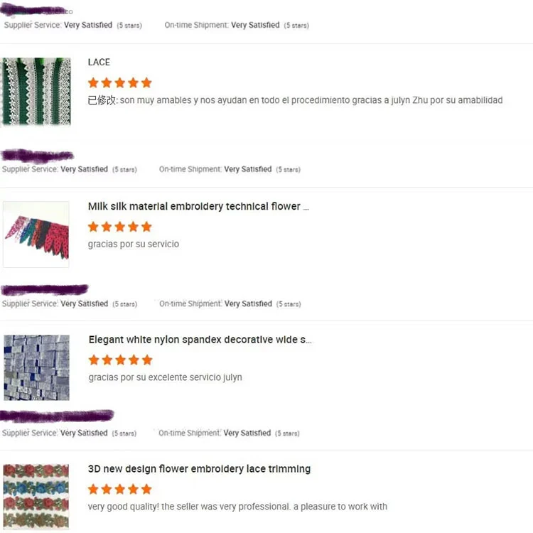 100% Polyester Guipiure Lace Trimming