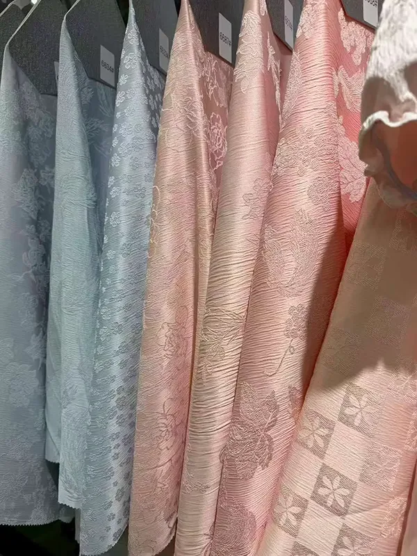 96 Polyester 4 Spandex Soft Comfortable Garment Material Fabrics For Clothing Satin Jacquard Fabric 96 Polyester 4 Spandex Soft Comfortable Garment Material Fabrics For Clothing Satin Jacquard Fabric