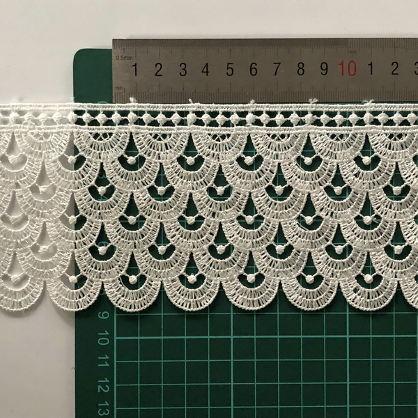 Wholesale Manufacturer Best Price Flower Lace Trim 100% Polyester Chemical Lace