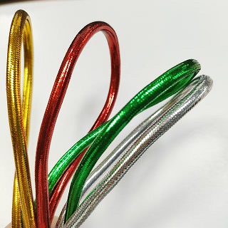 Metallicis funibus jewelry filum metallic funibus