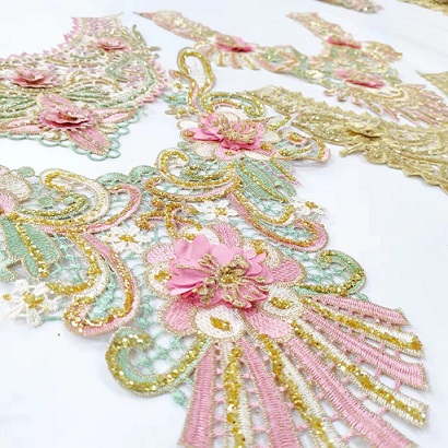 Polyester coloris lactis