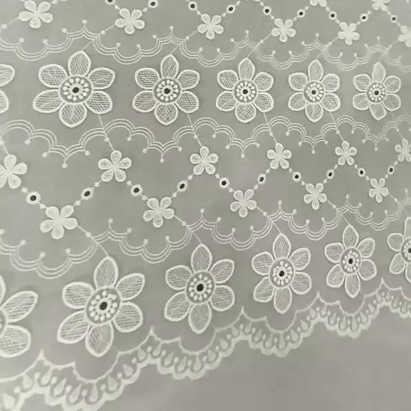Alba Cottonus Lacus Eyelet Fabricae enim habitu